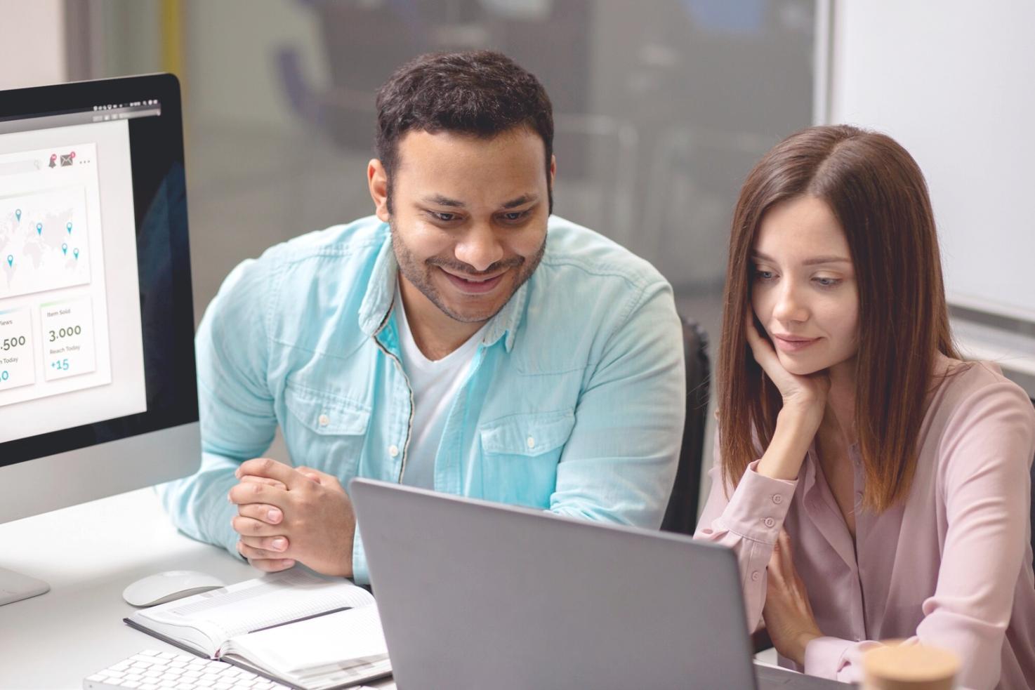 Financial planning workspace with budget analysis